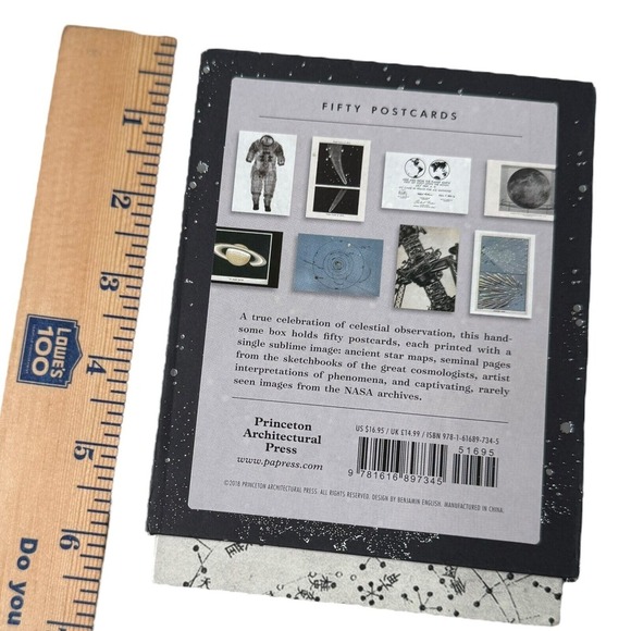 Benjamin English "The Night Sky" Postcards 49 Cards Aesthetic Stars + Moon Vibes - Picture 4 of 7